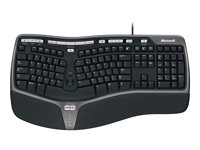 Microsoft Natural Ergonomic Keyboard 4000 - Clavier - USB - français B2M-00002