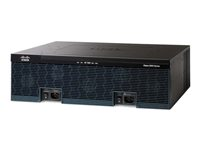 Cisco 3925E Voice Security and CUBE Bundle - Routeur - module voix/fax - GigE - ports WAN : 4 C3925E-VSEC-CUBEK9