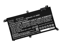 DLH - Batterie de portable (équivalent à : ASUS B31N1732, ASUS B31N1732-1, ASUS 0B200-02960000, ASUS 0B200-02960400, ASUS 0B200-02960500) - lithium-polymère - 3600 mAh - 42 Wh - pour ASUS F571; K571; PX571; RX571; S430; VivoBook 15; VivoBook Pro 15; VivoBook S14; X571 AASS4882-B042Y2