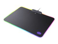 Cooler Master MasterAccessory RGB Hard Gaming Mousepad - Tapis de souris éclairé - noir MPA-MP720