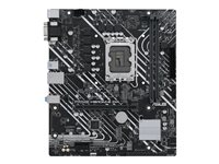 ASUS PRIME H610M-E D4 - Carte-mère - micro ATX - Socket LGA1700 - H610 Chipset - USB 3.2 Gen 1 - Gigabit LAN - carte graphique embarquée (unité centrale requise) - audio HD (8 canaux) 90MB19N0-M0EAY0