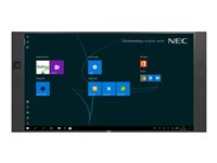 NEC InfinityBoard 2.1 86 - Kit de vidéo-conférence - noir - avec NEC OPS Slot-in PC (Windows 10 Professional), Huddly IQ camera, Conference Speakers (40 W), 2 Passive Pens 40001305