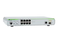 Allied Telesis CentreCOM FS909M - Commutateur - Géré - 8 x 10/100 + 1 x SFP Gigabit combiné - de bureau, Montable sur rack AT-FS909M-50