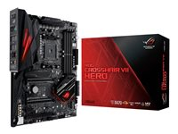 ASUS ROG CROSSHAIR VII HERO - Carte-mère - ATX - Socket AM4 - AMD X470 - USB 3.1 Gen 1, USB-C Gen2, USB 3.1 Gen 2 - Gigabit LAN - audio HD (8 canaux) ROG CROSSHAIR VII HERO