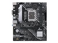 ASUS PRIME B660M-K D4 - Carte-mère - micro ATX - Socket LGA1700 - B660 Chipset - USB 3.2 Gen 1 - Gigabit LAN - carte graphique embarquée (unité centrale requise) - audio HD (8 canaux) 90MB1950-M0EAY0