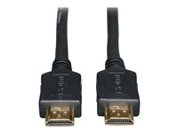 Tripp Lite 25ft High Speed HDMI Cable Digital Video with Audio 1080p M/M 25' - Câble HDMI - HDMI (M) pour HDMI (M) - 7.6 m - double blindage - noir - support 4K P568-025