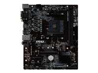 MSI B450M PRO-M2 - Carte-mère - micro ATX - Socket AM4 - AMD B450 - USB 3.1 Gen 1 - Gigabit LAN - carte graphique embarquée (unité centrale requise) - audio HD (8 canaux) B450M PRO-M2