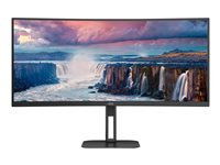 AOC Value-line CU34V5C/BK - V5 series - écran LED - incurvé - 34" CU34V5C/BK