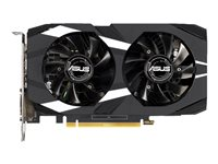 ASUS DUAL-GTX1650-4G - Carte graphique - GF GTX 1650 - 4 Go GDDR5 - PCIe 3.0 x16 - DVI, HDMI, DisplayPort 90YV0CV3-M0NA00