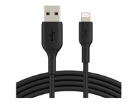 Belkin BOOST CHARGE - Câble Lightning - Lightning mâle pour USB mâle - 1 m - noir CAA001BT1MBK