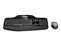 Logitech Wireless Desktop MK710 - Ensemble clavier et souris - sans fil - 2.4 GHz - français 920-002425