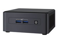 Intel Next Unit of Computing Kit 11 Pro Kit - NUC11TNHv70L - mini PC - Core i7 1185G7 3 GHz - 0 Go - aucun disque dur BNUC11TNHV70L00