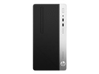 HP ProDesk 400 G6 - micro-tour - Core i5 8500 3 GHz - 8 Go - SSD 512 Go - Français 7PH80EA#ABF