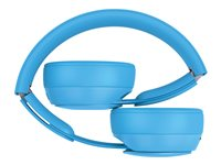 Beats Solo Pro - Collection More Matte - écouteurs avec micro - sur-oreille - Bluetooth - sans fil - Suppresseur de bruit actif - bleu clair - pour iPad/iPhone/iPod MRJ92ZM/A