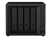 Synology Disk Station DS920+ - Serveur NAS - 4 Baies - SATA 6Gb/s / eSATA - RAID RAID 0, 1, 5, 6, 10, JBOD - RAM 4 Go - Gigabit Ethernet - iSCSI support DS920+