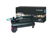 Lexmark - À rendement extrêmement élevé - magenta - original - cartouche de toner LCCP - pour Lexmark C792de, C792dhe, C792dte, C792e C792X2MG