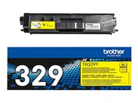 Brother TN329Y - Jaune - original - cartouche de toner - pour Brother DCP-L8450CDW, HL-L8350CDW, HL-L8350CDWT, MFC-L8850CDW TN329Y