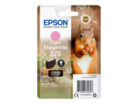 Epson 378 - 4.8 ml - magenta clair - original - blister - cartouche d'encre - pour Expression Home XP-8605, XP-8606; Expression Photo XP-8500, XP-8505, XP-8700 C13T37864010