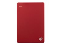 Seagate Backup Plus STDR1000203 - Disque dur - 1 To - externe (portable) - USB 3.0 - rouge STDR1000203