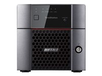 BUFFALO TeraStation 3210DN - Serveur NAS - 2 Baies - 4 To - SATA 6Gb/s - HDD 2 To x 2 - RAID 0, 1, JBOD - RAM 1 Go - Gigabit Ethernet - iSCSI TS3210DN0402-EU