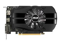 ASUS PH-GTX1050-2G - Carte graphique - NVIDIA GeForce GTX 1050 - 2 Go GDDR5 - PCIe 3.0 x16 - DVI, HDMI, DisplayPort PH-GTX1050-2G