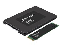 Micron 5400 PRO - SSD - Read Intensive - chiffré - 240 Go - échangeable à chaud - 2.5" - SATA 6Gb/s - AES 256 bits - Self-Encrypting Drive (SED), TCG Enterprise SSC - pour ThinkEdge SE450 7D8T (2.5"); ThinkSystem SR250 V2 7D7Q, 7D7R (2.5"); ST250 V2 7D8F, 7D8G 4XB7A82258