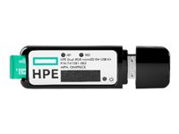 HPE 32GB microSD RAID 1 USB Boot Drive - Flash (boot) - 32 Go - pour ProLiant DL325 Gen10, DL345 Gen10, DL365 Gen10, DL380 Gen10, ML30 Gen10; Synergy 480 Gen10 P21868-B21