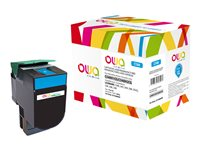 OWA - Cyan - compatible - remanufacturé - cartouche de toner (alternative pour : Lexmark C540H1CG) - pour Lexmark C540, C543, C544, C546, X543, X544, X546, X548 K15468OW