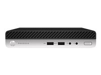 HP ProDesk 400 G5 - mini bureau - Core i5 9500T 2.2 GHz - 8 Go - SSD 256 Go - LED 23.8" - Français 8PG54EA#ABF