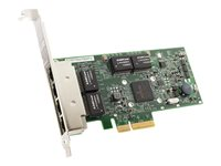 Broadcom NetXtreme I Quad Port - Adaptateur réseau - PCIe 2.0 x4 - Gigabit Ethernet x 4 - pour System x3100 M5; x3250 M4; x35XX M4; x3650 M4 HD; x3690 X5; x3755 M3; x3850 X6; x3950 X6 90Y9352