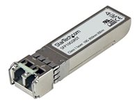 StarTech.com Module de transceiver SFP+ à fibre optique 10GBase-SR - Compatible Cisco SFP-10G-SR - Multimode LC avec DDM - 300 m - Module transmetteur SFP+ - 10GbE - 10GBase-SR - LC multi-mode - jusqu'à 300 m - 850 nm - pour P/N: ET10GSFP, PEX10000SFP, PEX10000SFPI, PEX10GSFP, PEX10GSFP4I, PEX20000SFPI SFP10GSRST