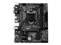 MSI H310M PRO-VDH PLUS - Carte-mère - micro ATX - Socket LGA1151 - H310 - USB 3.1 Gen 1 - Gigabit LAN - carte graphique embarquée (unité centrale requise) - audio HD (8 canaux) H310M PRO-VDH PLUS