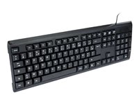 MCL Samar ACK-293/N - Clavier - USB - Europe - noir ACK-293/N