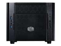 Cooler Master Elite 130 - USFF - mini ITX - pas d'alimentation (ATX / PS/2) - noir - USB/Audio RC-130-KKN1