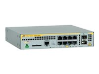 Allied Telesis AT x230-10GP - Commutateur - C2+ - Géré - 8 x 10/100/1000 (PoE+) + 2 x SFP - de bureau, Montable sur rack, fixation murale - PoE+ (120 W) AT-X230-10GP-50