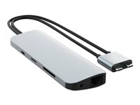 Hyper HyperDrive VIPER - Station d'accueil - USB-C - 2 x HDMI - GigE HD392-SILVER