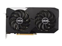 ASUS DUAL-RX6600-8G - Carte graphique - Radeon RX 6600 - 8 Go GDDR6 - PCIe 4.0 - HDMI, 3 x DisplayPort 90YV0GP0-M0NA00