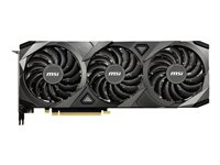 MSI GeForce RTX 3090 VENTUS 3X OC - Carte graphique - GF RTX 3090 - 24 Go GDDR6X - PCIe 4.0 - HDMI, 3 x DisplayPort GEFORCE RTX 3090 VENTUS 3X 24G OC