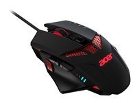 Acer Nitro Mouse - Souris - optique - 8 boutons - filaire - USB - noir - pour Nitro 5; 50 NP.MCE11.00G