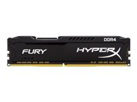 HyperX FURY - DDR4 - 16 Go - DIMM 288 broches - 3200 MHz / PC4-25600 - CL18 - 1.2 V - mémoire sans tampon - non ECC - noir HX432C18FB/16