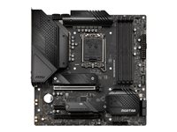 MSI MAG B660M MORTAR - Carte-mère - micro ATX - Socket LGA1700 - B660 Chipset - USB-C Gen2, USB 3.2 Gen 1, USB 3.2 Gen 2, USB-C Gen 2x2 - 2.5 Gigabit LAN - carte graphique embarquée (unité centrale requise) - audio HD (8 canaux) MAG B660M MORTAR