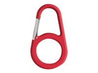 Belkin Secure Holder with Carabiner - Étui pour airtag - rouge - pour Apple AirTag MSC008BTRD