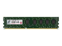 Transcend JetRAM - DDR3 - module - 4 Go - DIMM 240 broches - 1600 MHz / PC3-12800 - mémoire sans tampon - non ECC JM1600KLH-4G