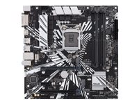 ASUS PRIME Z390M-PLUS - Carte-mère - micro ATX - Socket LGA1151 - Z390 - USB 3.1 Gen 1, USB 3.1 Gen 2 - Gigabit LAN - carte graphique embarquée (unité centrale requise) - audio HD (8 canaux) 90MB0Z60-M0EAY0