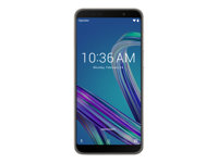 ASUS ZenFone Max Pro M1 (ZB602KL) - 4G smartphone - double SIM - RAM 3 Go / Mémoire interne 32 Go - microSD slot - Écran LCD - 6" - 2160 x 1080 pixels - 2x caméras arrière 13 MP, 5 MP - front camera 8 MP - argent météore 90AX00T2-M01340