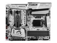 MSI Z270 XPOWER GAMING TITANIUM - Carte-mère - ATX - Socket LGA1151 - Z270 - USB 3.1 Gen 1, USB-C Gen2, USB 3.1 Gen 2 - 2 x Gigabit LAN - carte graphique embarquée (unité centrale requise) - audio HD (8 canaux) Z270 XPOWER GAMING TITANIUM