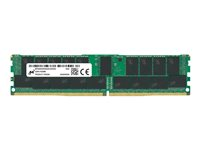 Micron - DDR4 - module - 32 Go - DIMM 288 broches - 3200 MHz / PC4-25600 - CL22 - 1.2 V - mémoire enregistré - ECC MTA36ASF4G72PZ-3G2J3R