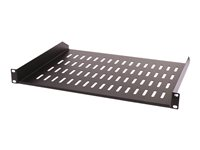 Uniformatic Modem Tray P350 - Étagère pour rack - noir - 1U - 19" 27025