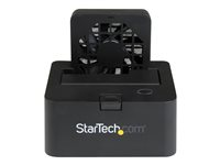 StarTech.com Station d'accueil USB 3.0 / eSATA externe pour disque dur SATA III 6 Gb/s 2,5"/3,5" - Dock HDD / SSD avec UASP et ventilateur - Contrôleur de stockage - 2.5", 3.5" - SATA 6Gb/s - eSATA 6Gb/s, USB 3.0 - noir - pour P/N: SVA12M2NEUA, SVA12M5NA SDOCKU33EF