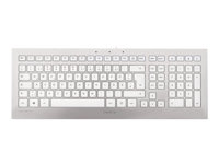 CHERRY STRAIT 3.0 for Mac - Clavier - USB - Français - blanc, argent JK-0370FR